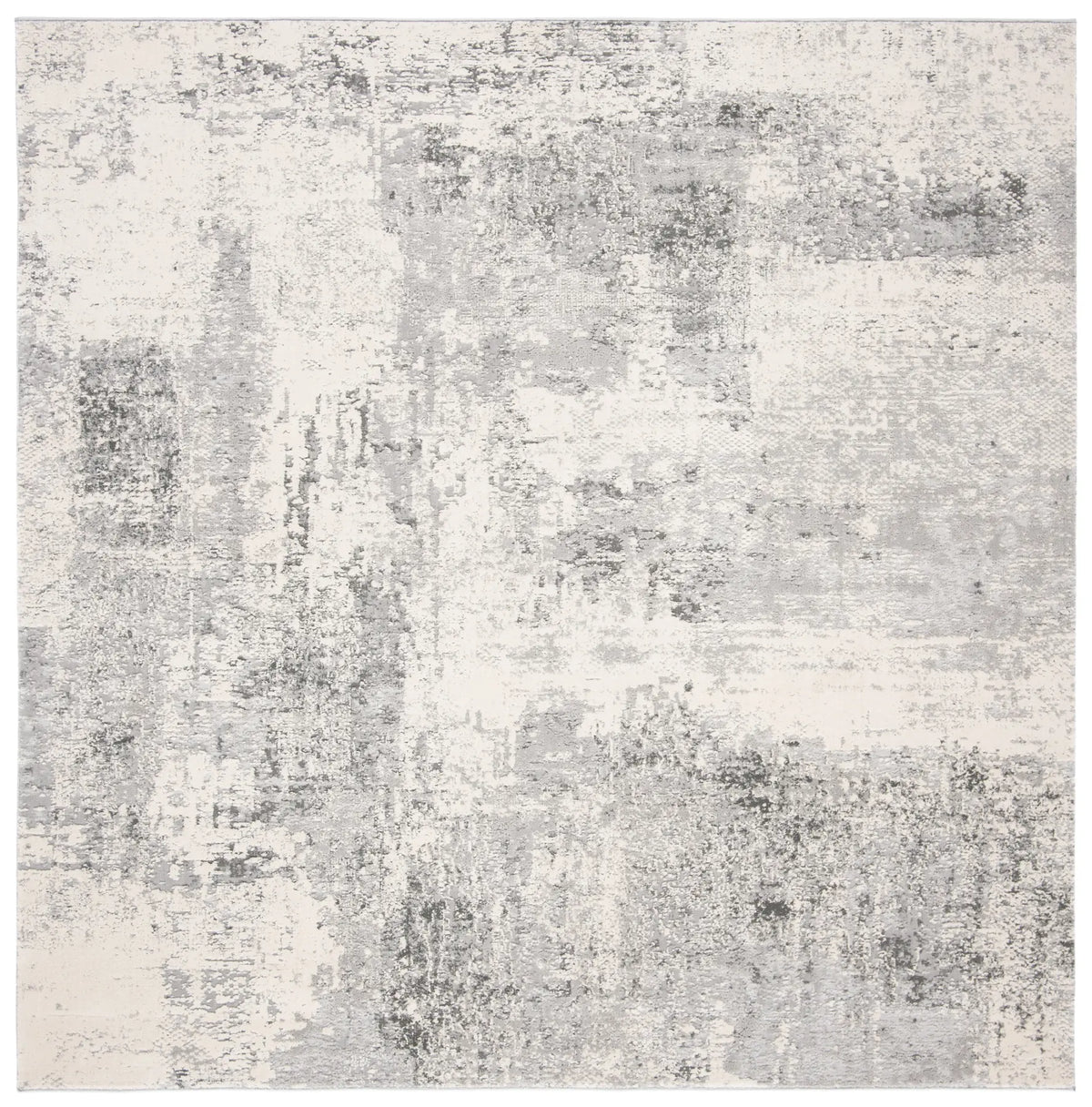 Safavieh Invista 6'-7" x 6'-7" Rug in Grey / Ivory