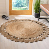 Safavieh Natural Fiber 3'-0" x 3'-0" Rug in Natural