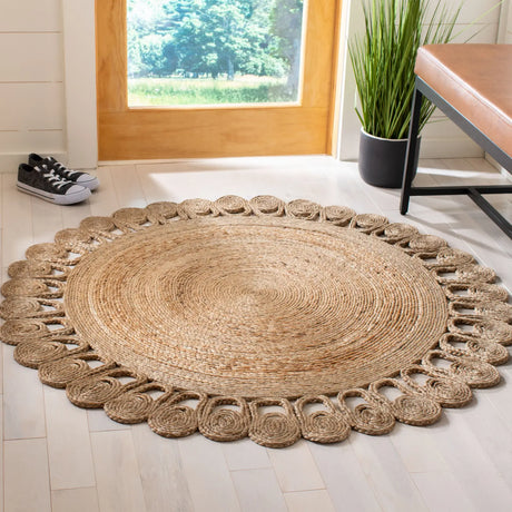 Safavieh Natural Fiber 3'-0" x 3'-0" Rug in Natural