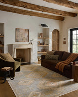 Loloi Elora ELR-09 Traditional Power Loomed Sky, Multi Rug - room scene 3