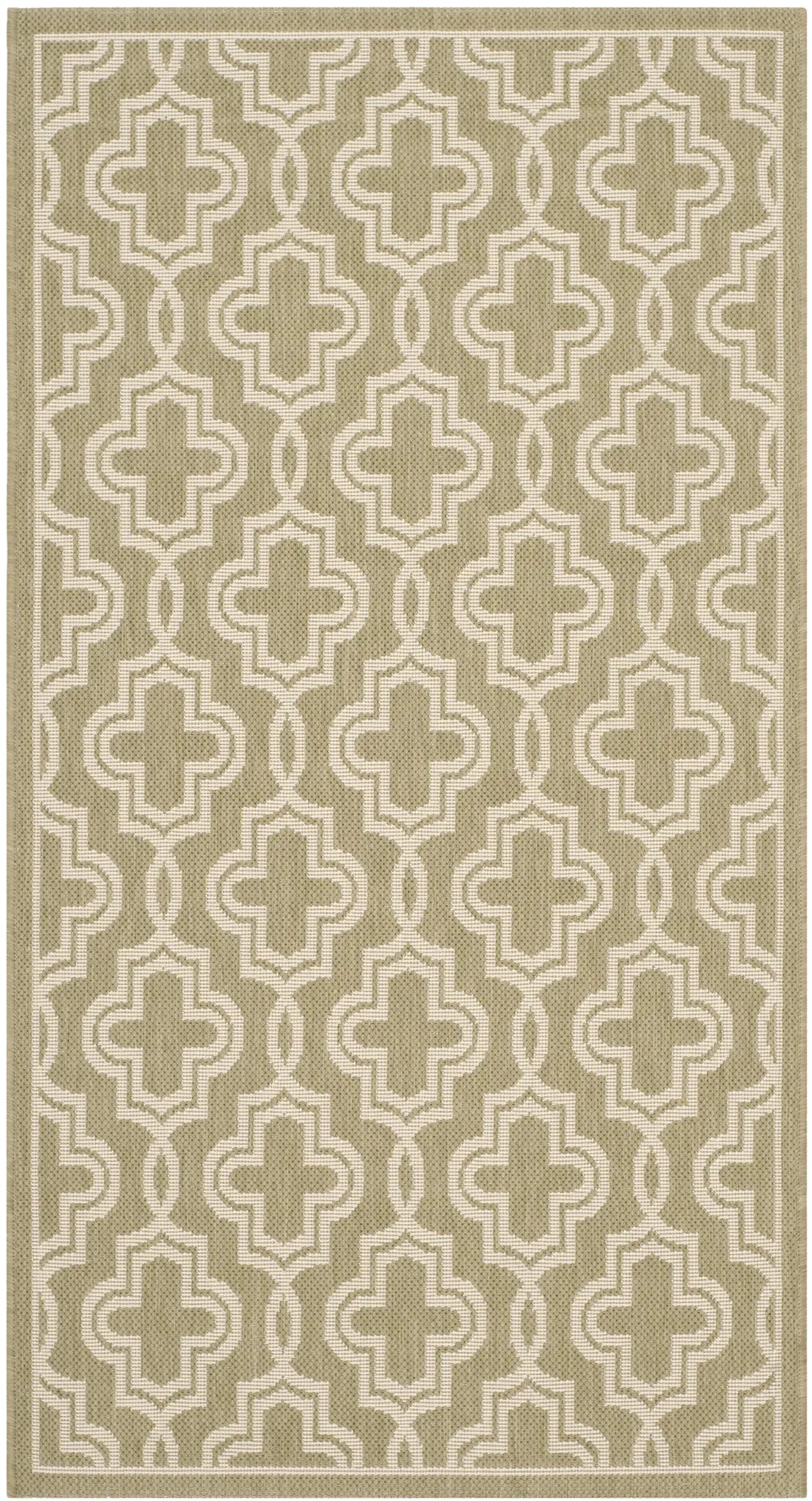 Safavieh Martha Stewart 2'-7" x 5'-0" Rug in Green / Beige