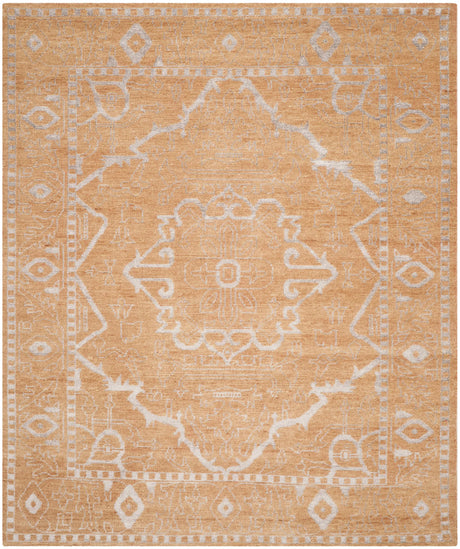 Safavieh Stone Wash 8'-0" x 10'-0" Rug in Brown / Silver