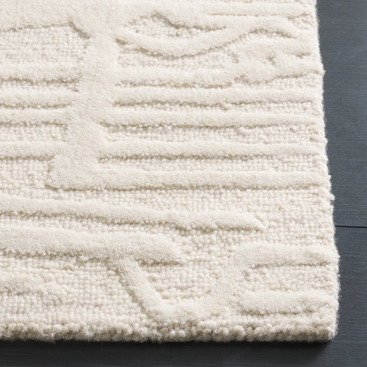 Safavieh Ebony 4'-0" x 6'-0" Rug in Ivory