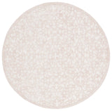 Safavieh Trace 6'-0" x 6'-0" Rug in Ivory / Pink