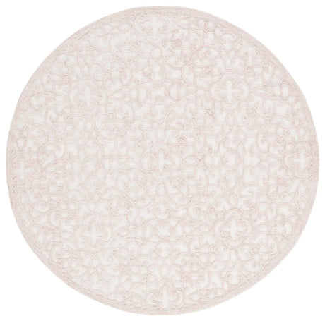 Safavieh Trace 6'-0" x 6'-0" Rug in Ivory / Pink