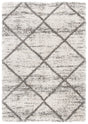 Safavieh Hudson Shag 4'-0" x 6'-0" Rug in Grey / Beige