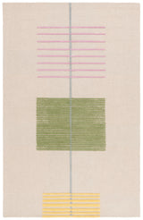 Safavieh Genre 4'-0" x 6'-0" Rug in Beige / Green