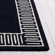 Safavieh Metro 2'-3" x 9'-0" Rug in Navy / Ivory