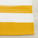 Safavieh Montauk 2'-3" x 11'-7" Rug in Yellow / Ivory