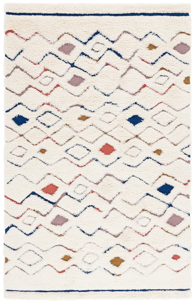 Safavieh Casablanca 4'-0" x 6'-0" Rug in Ivory / Rust