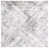 Safavieh Shivan 100 6'-7" x 6'-7" Rug in Ivory / Grey