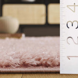 Safavieh Lindsay Shag 4'-0" x 6'-0" Rug in Pink