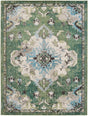 Safavieh Madison 10'-0" x 14'-0" Rug in Green / Light Blue