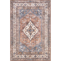 Nuloom Tindra Persian Medallion Kfdr01A Rust Area Rug