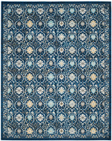 Safavieh Evoke 10'-0" x 14'-0" Rug in Royal / Ivory