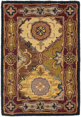 Safavieh Heritage 2'-0" x 3'-0" Rug in Multi / Red