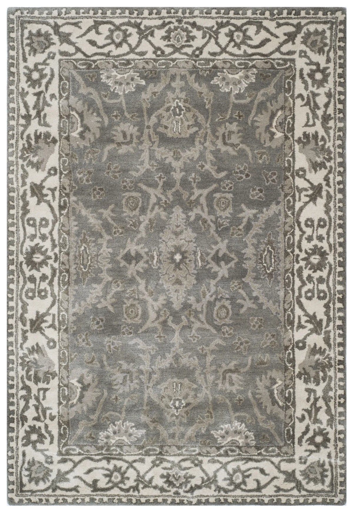 Safavieh Royalty 4'-0" x 6'-0" Rug in Grey / Cream
