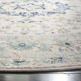 Safavieh Madison 5'-1" x 5'-1" Rug in Ivory / Blue