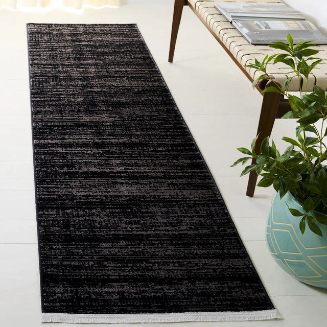 Safavieh Mila 2'-2" x 8'-0" Rug in Brown / Black