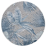 Safavieh Cabana 6'-5" x 6'-5" Rug in Ivory / Navy