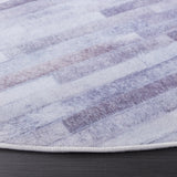 Safavieh Faux Hide 6'-0" x 6'-0" Rug in Ivory / Light Grey