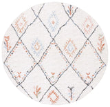 Safavieh Chapel 6'-7" x 6'-7" Rug in Ivory / Black