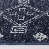 Safavieh Adirondack 4'-0" x 6'-0" Rug in Navy / Silver