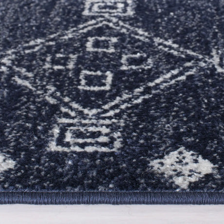 Safavieh Adirondack 4'-0" x 6'-0" Rug in Navy / Silver