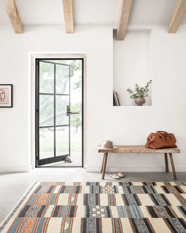 Loloi Mika Mik-04 Ivory / Multi Rugs - room scene 1