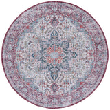 Safavieh Tucson 6'-0" x 6'-0" Rug in Ivory / Red