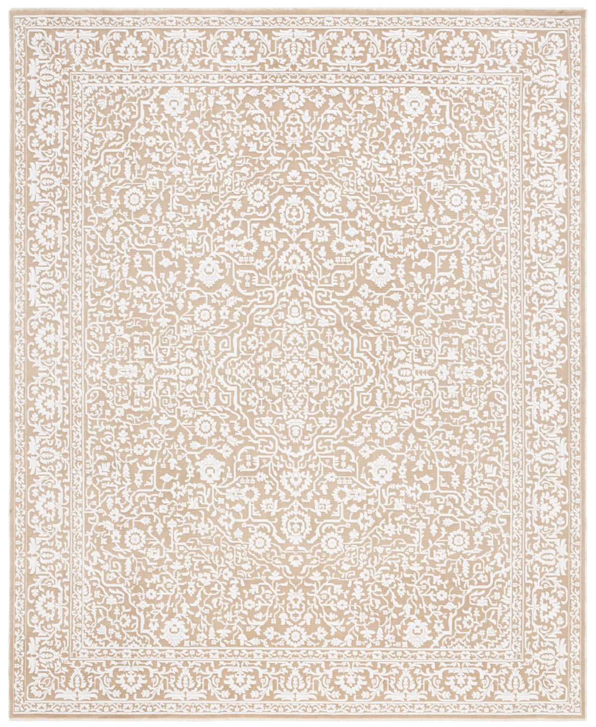 Safavieh Sabrina 800 8'-0" x 10'-0" Rug in Gold / Ivory