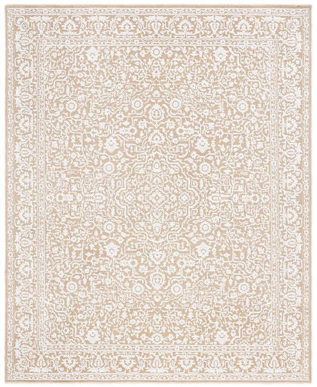 Safavieh Sabrina 800 8'-0" x 10'-0" Rug in Gold / Ivory