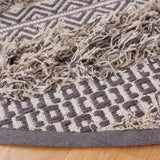 Safavieh Natura 6'-0" x 6'-0" Rug in Grey / Ivory