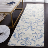 Safavieh Jardin 2'-3" x 8'-0" Rug in Ivory / Blue