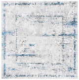 Safavieh Amelia 6'-7" x 6'-7" Rug in Grey / Blue