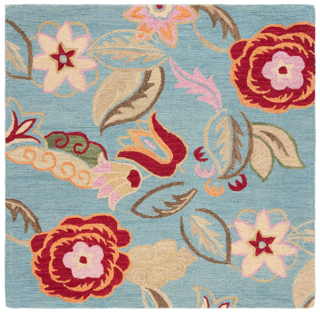 Safavieh Blossom 6'-0" x 6'-0" Rug in Blue / Multi