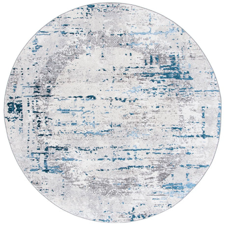 Safavieh Amelia 6'-7" x 6'-7" Rug in Grey / Blue