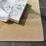 Safavieh Barbados 500 4'-0" x 6'-0" Rug in Gold / Blue
