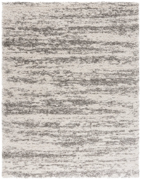 Safavieh Hudson Shag 10'-0" x 14'-0" Rug in Ivory / Grey