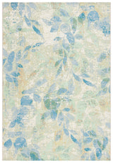 Safavieh Barbados 500 4'-0" x 6'-0" Rug in Blue / Ivory