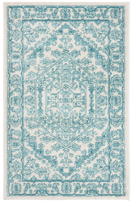 Safavieh Adirondack 3'-0" x 5'-0" Rug in Ivory / Teal