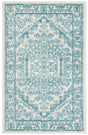 Safavieh Adirondack 3'-0" x 5'-0" Rug in Ivory / Teal