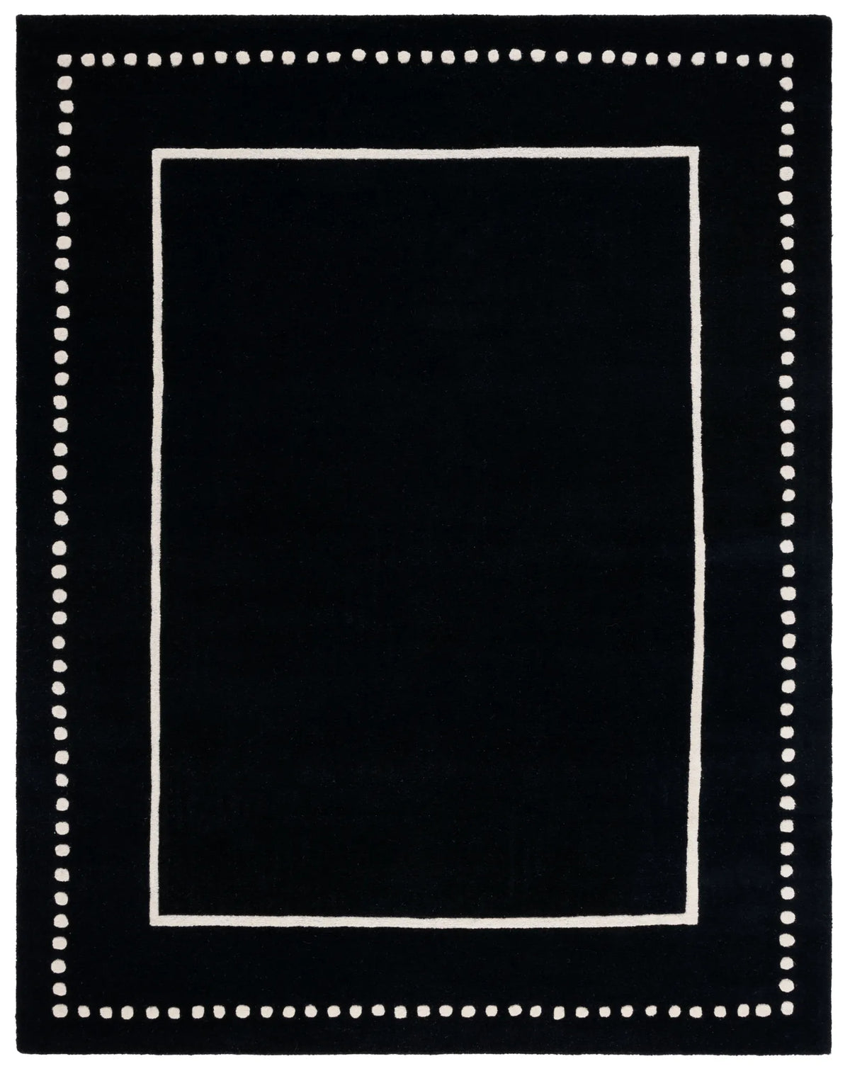 Safavieh Bella 10'-0" x 14'-0" Rug in Black / Ivory