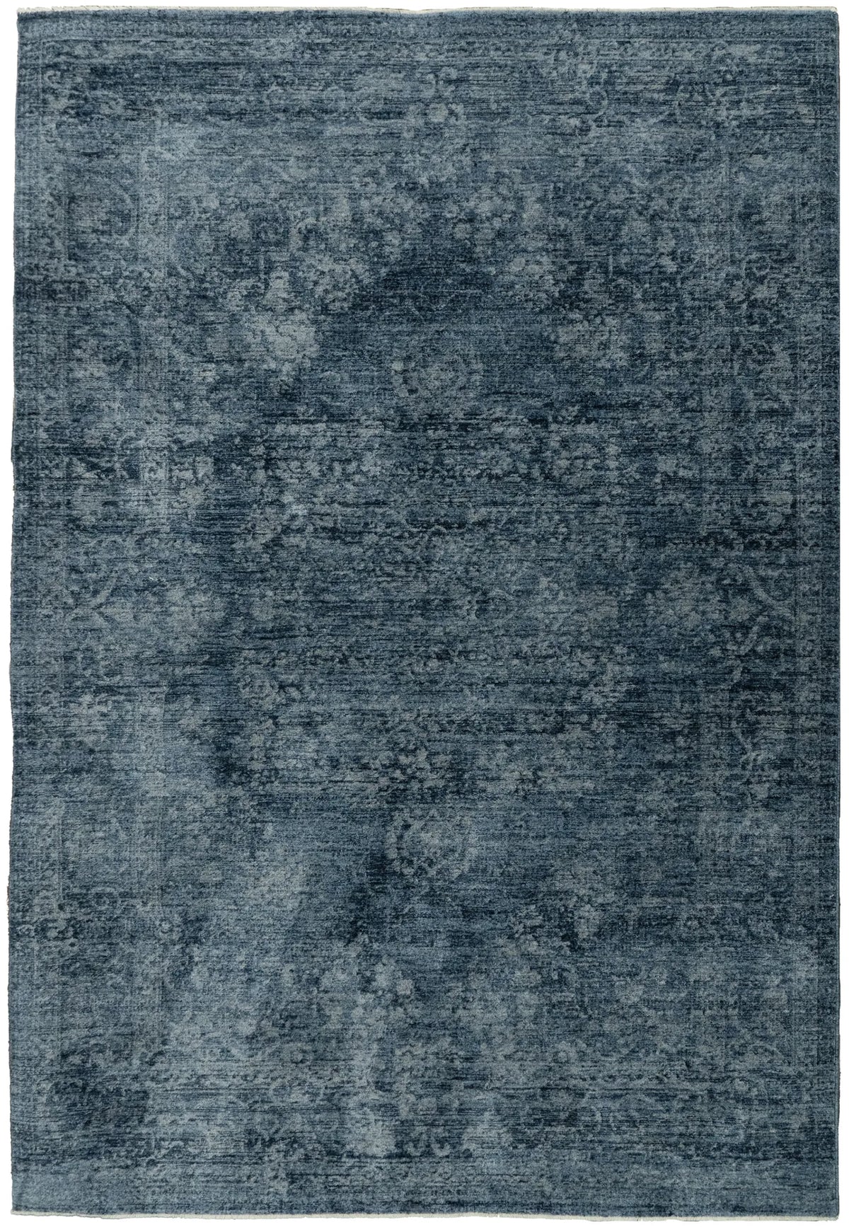 Dynamic Rugs Atmos 11980 Power Loomed Traditional Navy Rug - Rectangular
