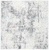 Safavieh Tulum 6'-7" x 6'-7" Rug in Ivory / Charcoal