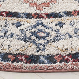 Safavieh Luna 6'-7" x 6'-7" Rug in Ivory / Rust