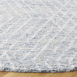 Safavieh Abstract 6'-0" x 6'-0" Rug in Blue / Ivory