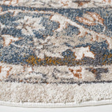 Safavieh Symphony 6'-7" x 6'-7" Rug in Ivory / Navy