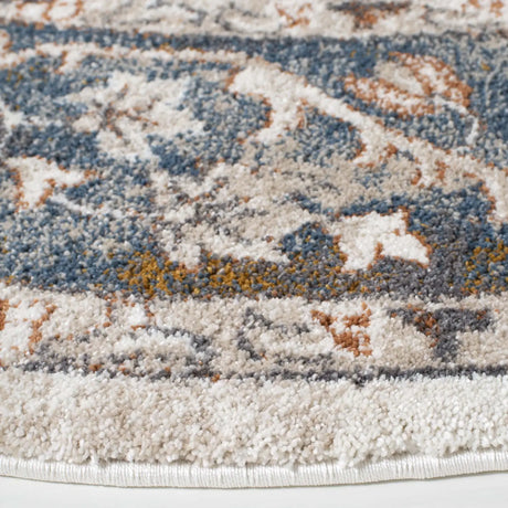 Safavieh Symphony 6'-7" x 6'-7" Rug in Ivory / Navy