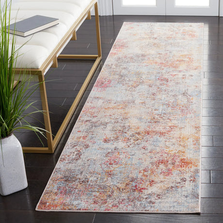 Safavieh Vintage Persian 2'-2" x 8'-0" Rug in Rust / Blue